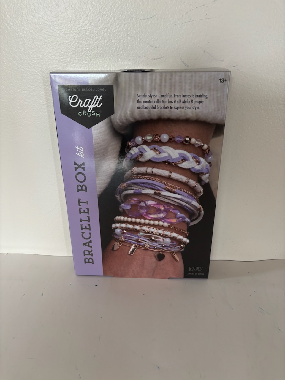 Playmonster Craft Crush Bracelet Box Kit UPC #093514234047