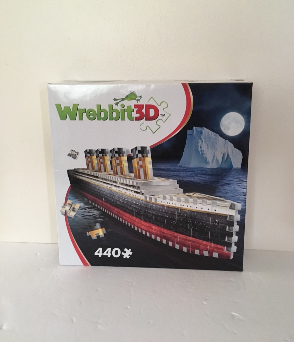 Wrebbit Titanic 3D Puzzle UPC #665541010149