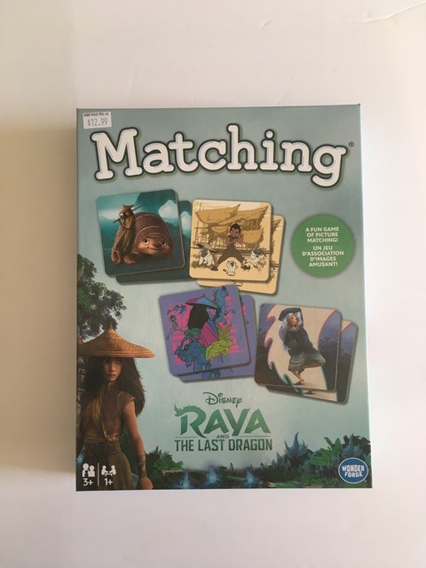 Disney Rava and the Last Dragon Matching Game