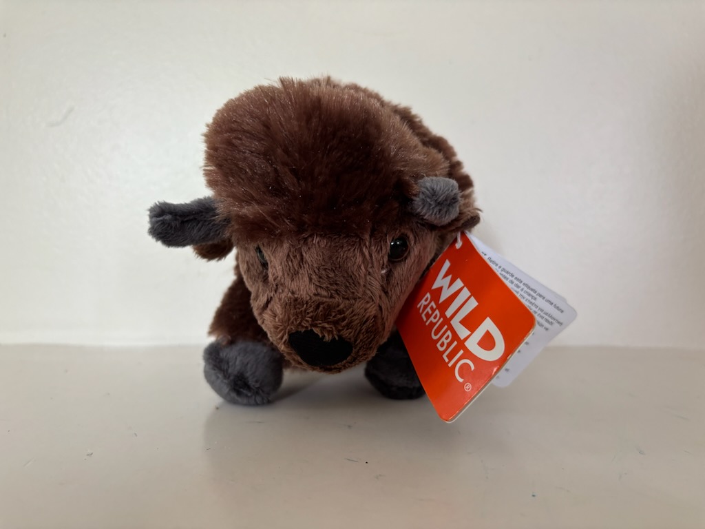 Wild Republic Bison Plush UPC #092389108569
