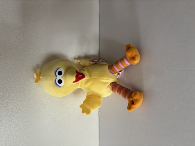 TY Beanie Babies Sesame Street Big Bird Plush UPC #008421440344