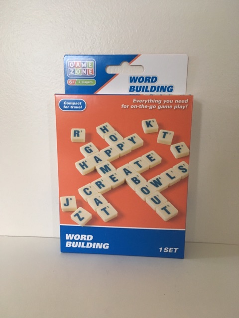 Epoch Game Zone Word Building Travel Game UPC #020373251526