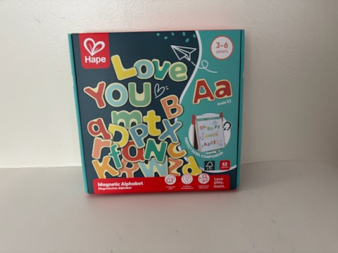 Hape Magnetic Alphabet Set UPC #6943478047051