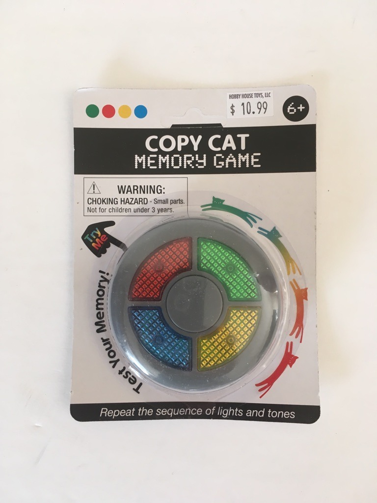 Copy Cat Memory Game UPC #083176105373