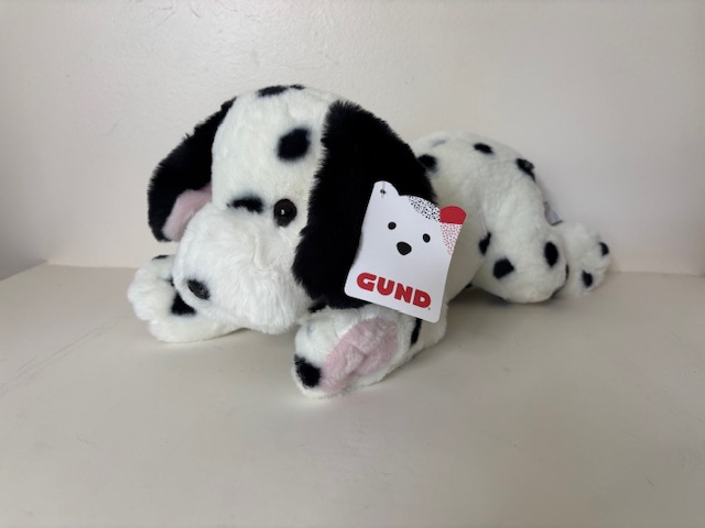 Gund Checkers Puppy Plush UPC #778988507926