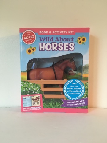 Klutz Wild About Horses Book & Activity Kit UPC #730767745226