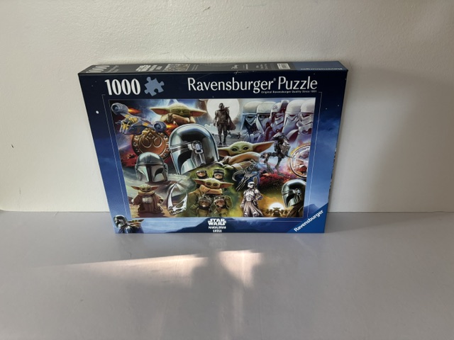 Ravensburger Star Wars The Mandalorian and Grogu Puzzle UPC #4005555018308