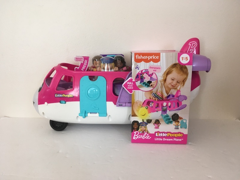 Fisher Price Barbie Little People Little Dream Plane UPC #194735126828