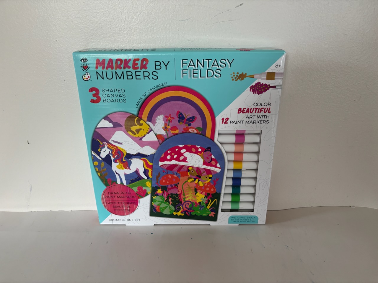 Bright Stripes Marker by Numbers Fantasy Fields UPC #6972569241160