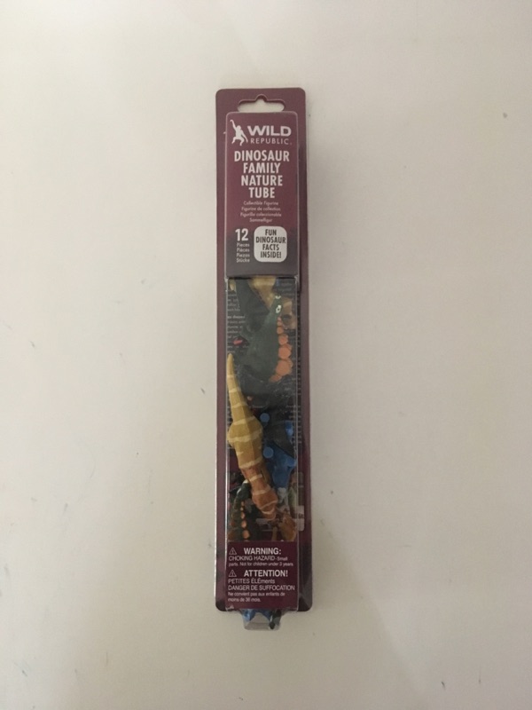 Wild Republic Dinosaur Family Nature Tube UPC #092389216707