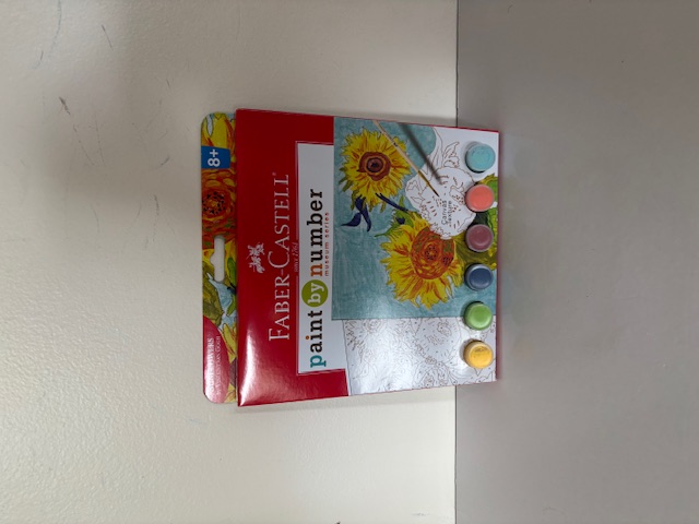 Faber Castell Paint by NuKmber SunFlowers Kit UPC #092633306505