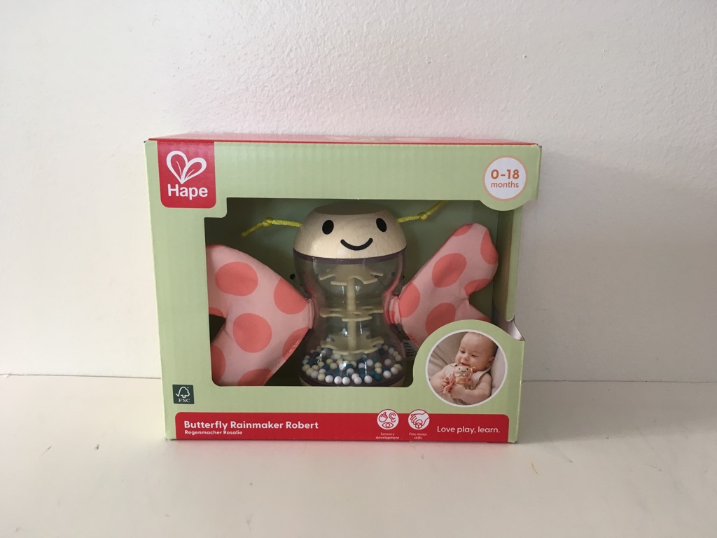 Hape Butterfly Rainmaker Robert UPC #6943478032866