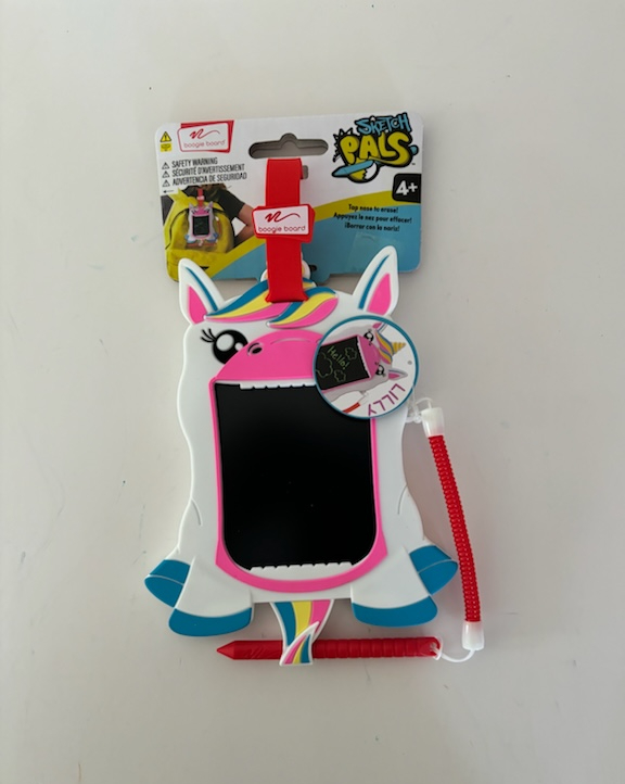 Sketch Pals Boogie Board - Unicorn UPC #0819459015271
