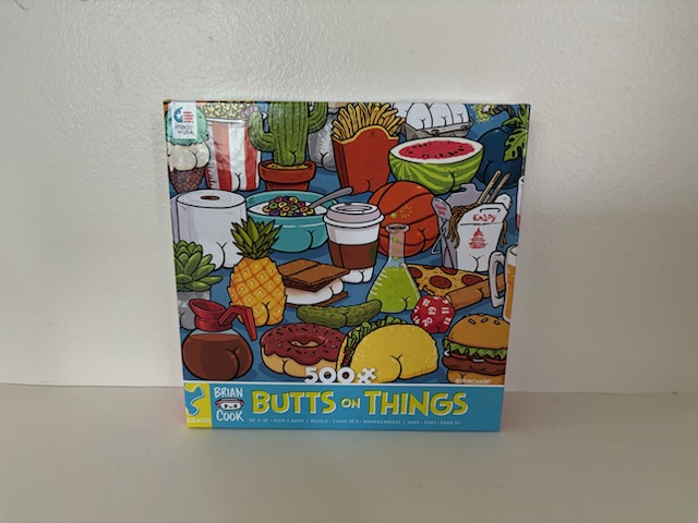 Ceaco Butts on Things Puzzle UPC #0021081241892