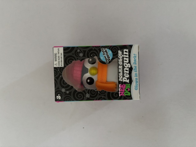 Schylling NeeDoh Polar Glow Penguin UPC #019649506071