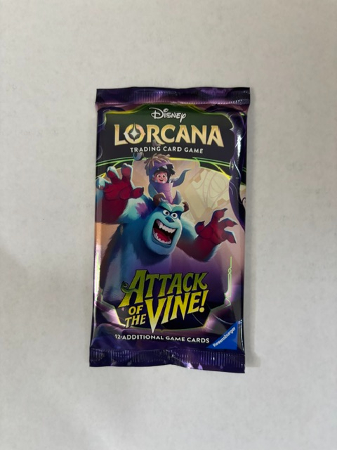 Disney Lorcana Attack of the Vine Booster Packs UPC #4050368900470