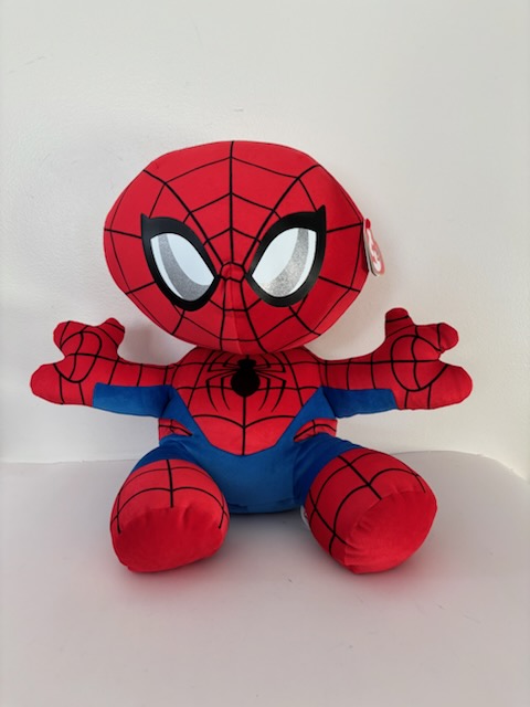 TY Beanie Original Buddy Marvel SpiderMan Plush UPC #008421480005