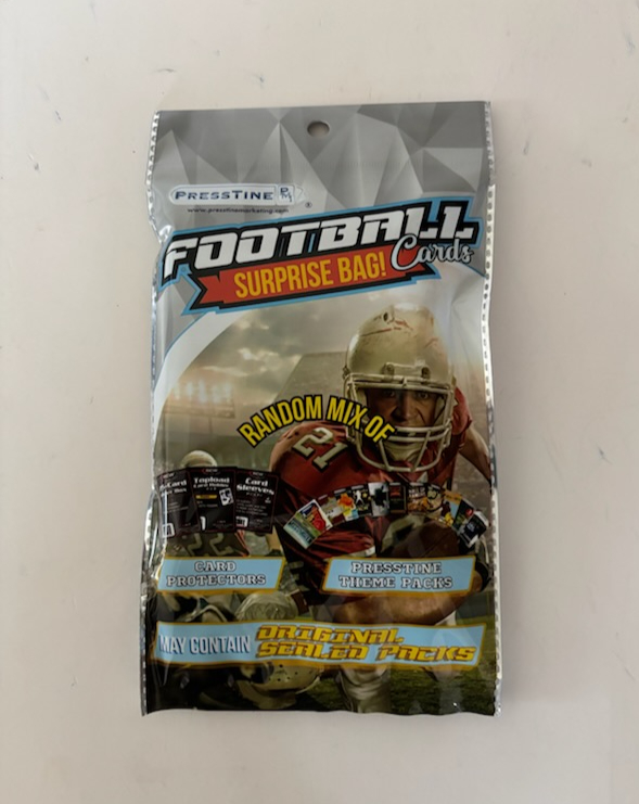 Presstine Football Surprise Bag UPC #684941030137