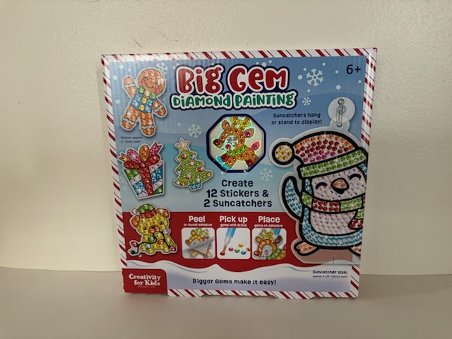 Creativity for Kids Big Gem Diamond Painting UPC #092633315101
