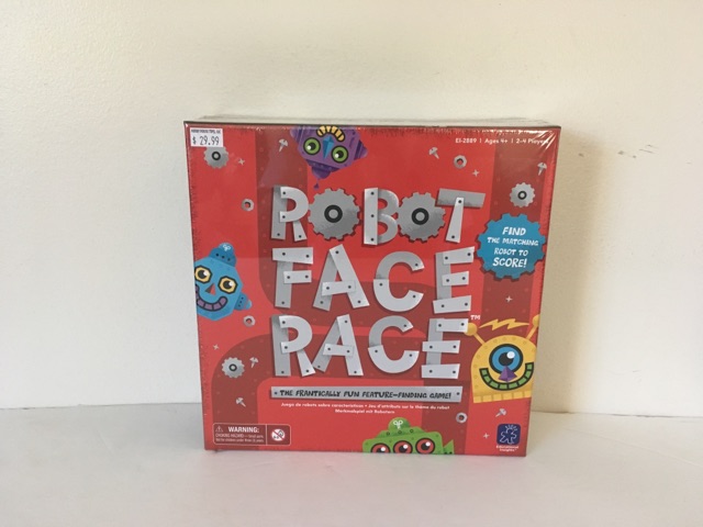 Robot Face Race Game