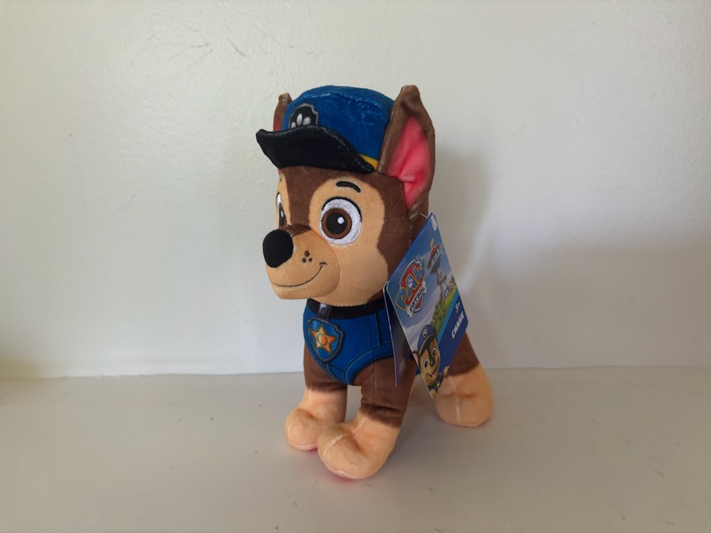 Spin Master Paw Patrol Chase Plush UPC #681147044845
