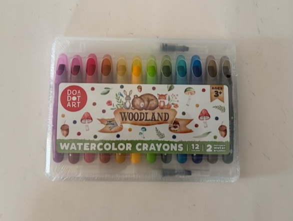 Do A Dot Art Woodland Watercolor Crayons UPC #757098204031
