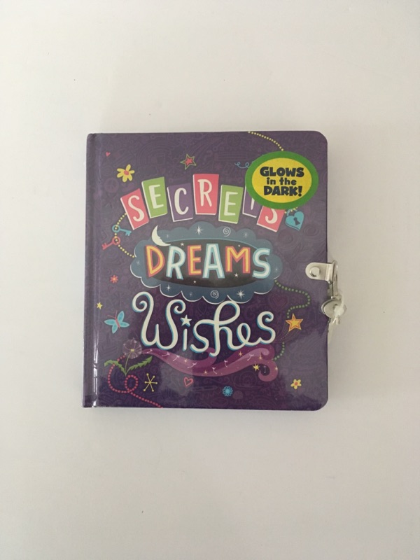 Peaceable Kingdom Secrets Dreams Wishes Glow in the Dark Diary