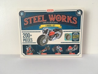 Steel Works Classic Steel Construction Set - 5 Model Set UPC #019649233939