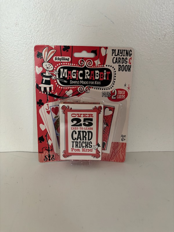 Magic Rabbit Magic 25 Card Playing Tricks UPC #019649234394