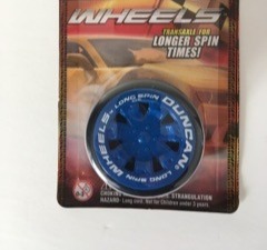 Duncan Wheels Long Spin Yo Yo UPC #071617032814