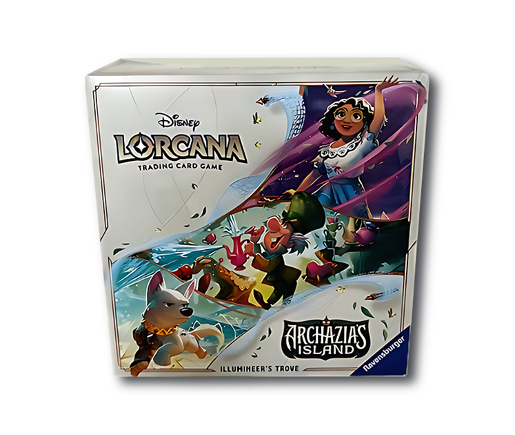 Disney Lorcana Archazia's Island Illumineer's Trove UPC #4050368985095