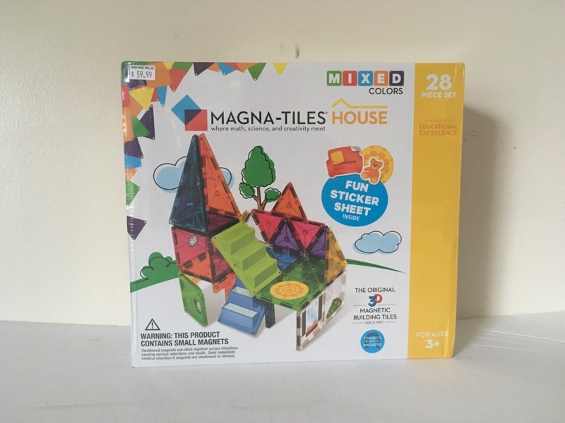 Magna Tiles House Mixed Colors UPC #631291183327