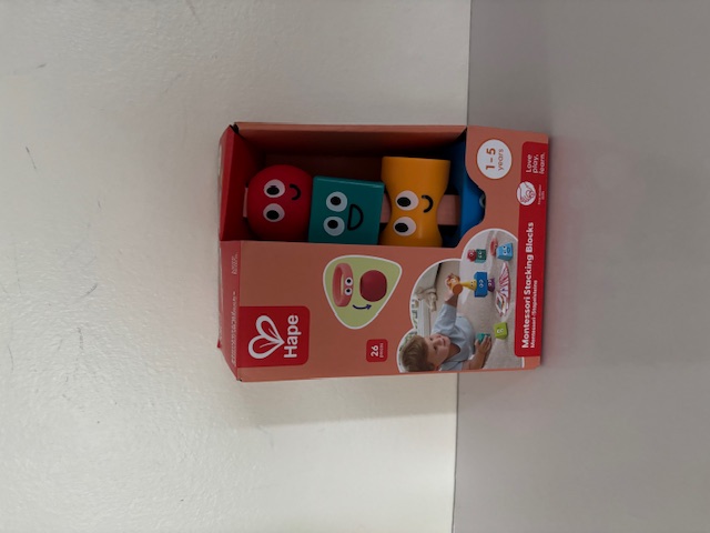 Hape Montessori Stacking Blocks UPC #6943478056039
