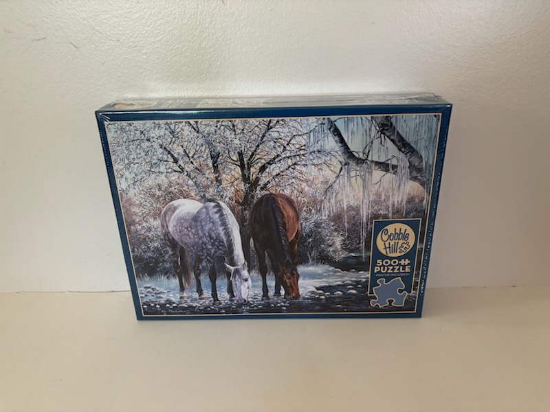 Cobble Hill Winter's Beauty Puzzle UPC #625012450560