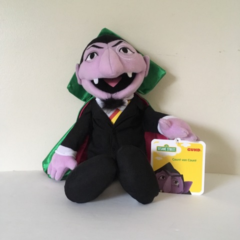 Gund Sesame Street Count von Count #6047473 UPC #028399759248