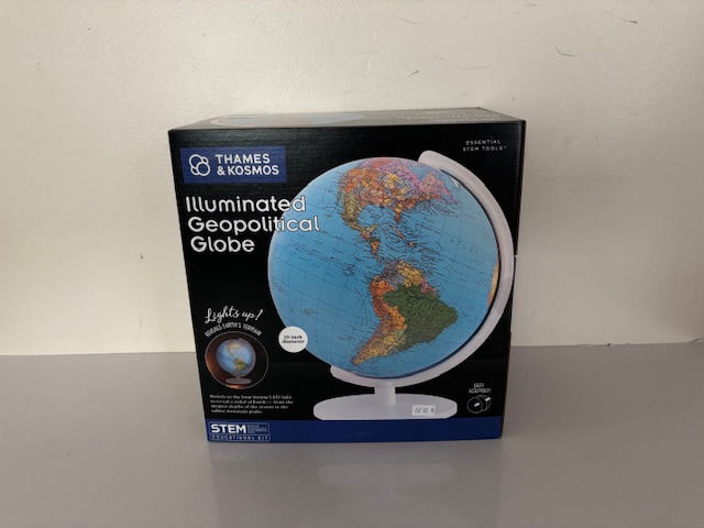 Thames & Kosmos Illuminated Geopolitical Globe UPC #814743019935