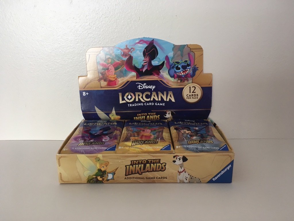 Disney Lorcana Into the Inklands Booster Packs UPC #4050368982865