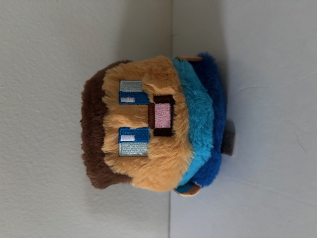 TY Beanie Bouncers Minecraft Steve UPC #008421830565