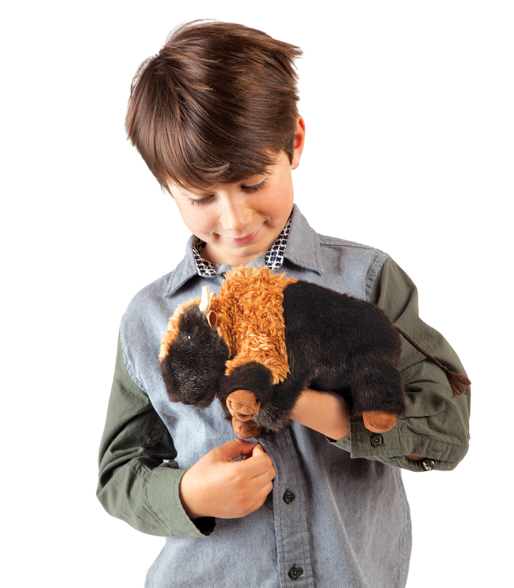 Folkmanis Small Bison Puppet