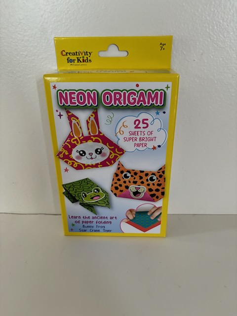 Creativity for Kids Neon Origami UPC #092633322383