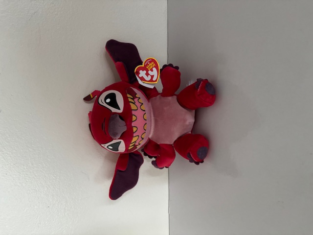 TY Beanie Babies Disney Stitch Leroy Plush UPC #008421440320