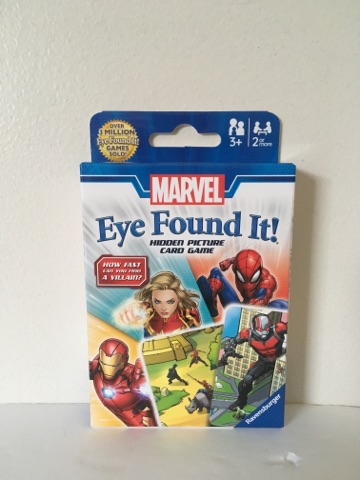 Ravensburger Marvel Eye Found It! Card Game UPC #810558019290