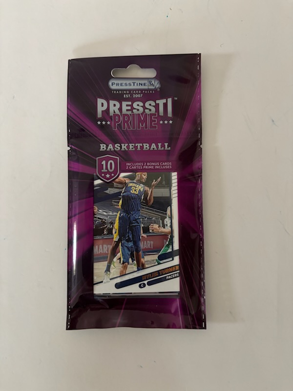 Pressti Prime Basketball Cards UPC #684941040143