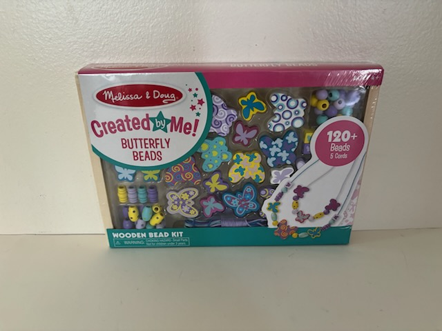 Melissa & Doug Created by Me Butterfly Beads Set UPC #000772041799