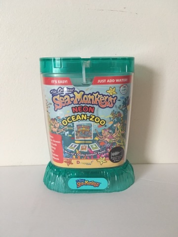 The Original Sea Monkeys Neon Ocean Zoo UPC #4894166232322