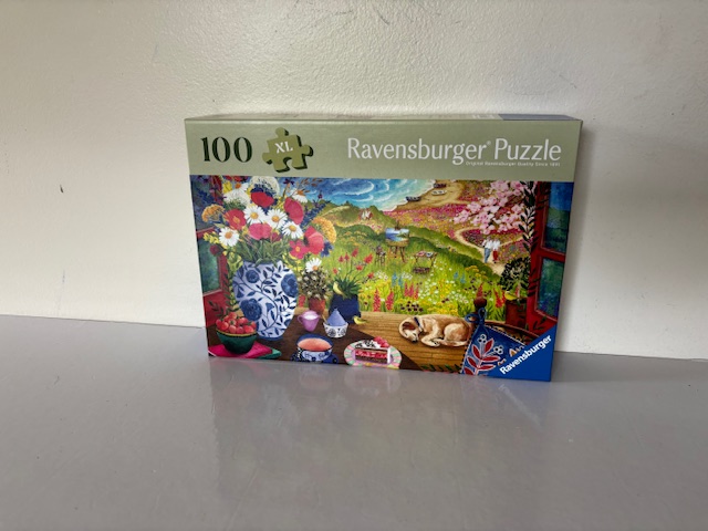 Ravensburger Seaside Window View XL Puzzle UPC #4005555017325
