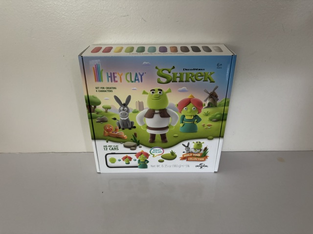 Fat Brain Hey Clay Shrek Air-Dry Clay Kit UPC #4897105245827