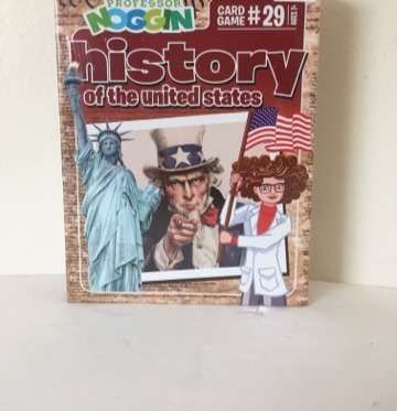 Professor Noggin's History of the United States Card Game UPC #625012114295