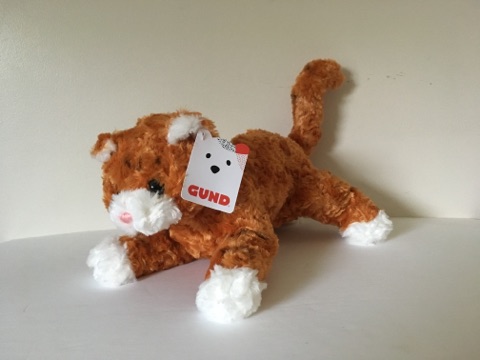 Gund Sienna Orange Cat #6050652 UPC #028399111909