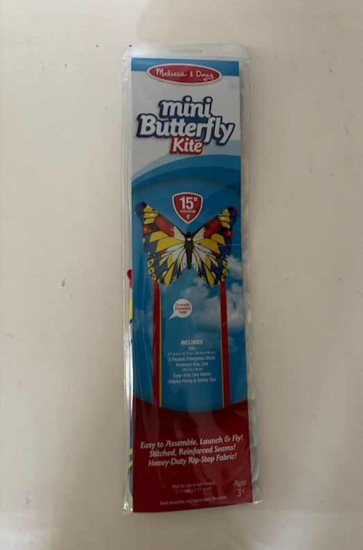 Melissa & Doug Mini Butterfly Kite UPC #000772302067